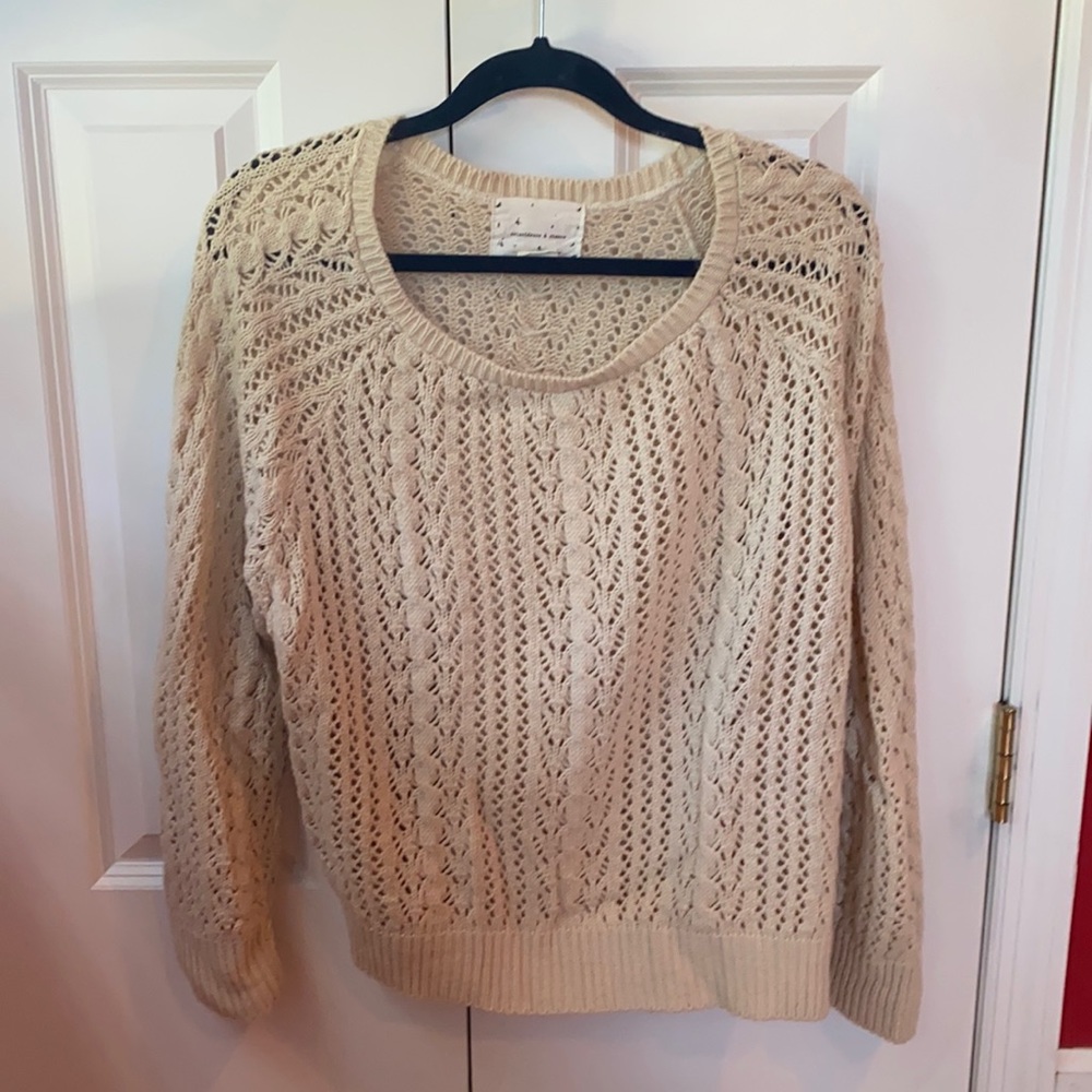 Knit sweater